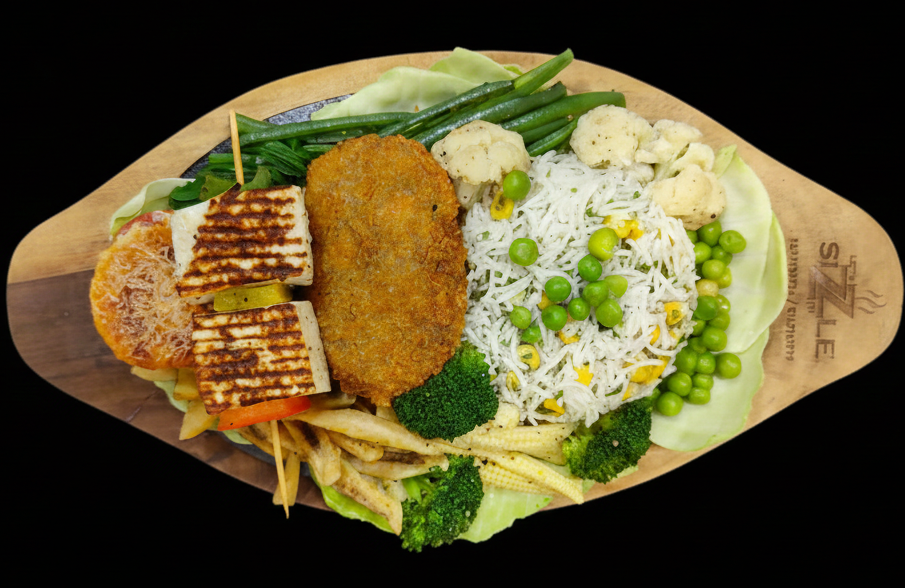 Jain Combo Shashlik Sizzlers