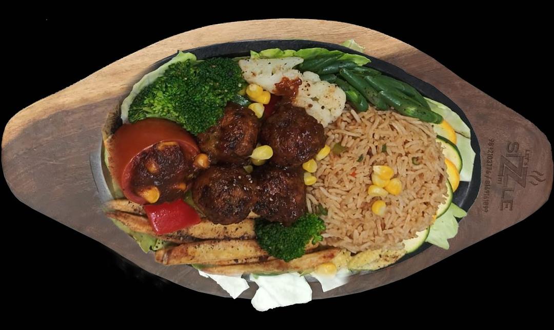 Jain Manchurian Madness Sizzlers