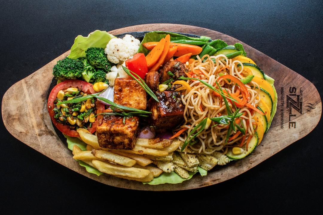 Paneer Chilli Sizzlers