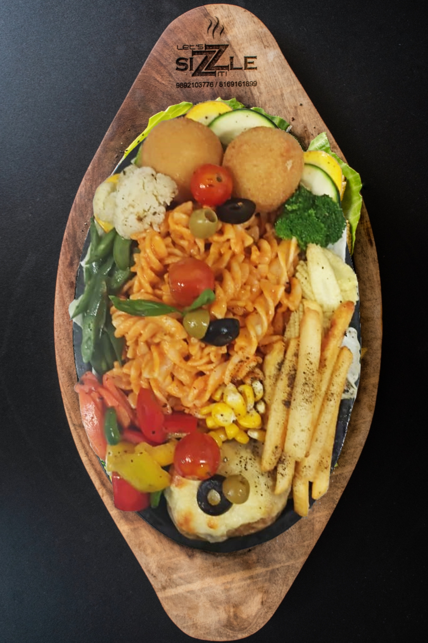 Fusilli Pasta Sizzlers