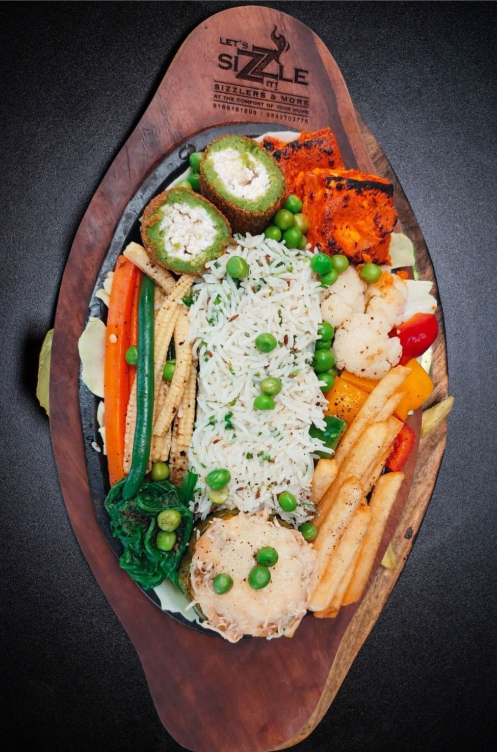 North Indian Makhani Sizzlers