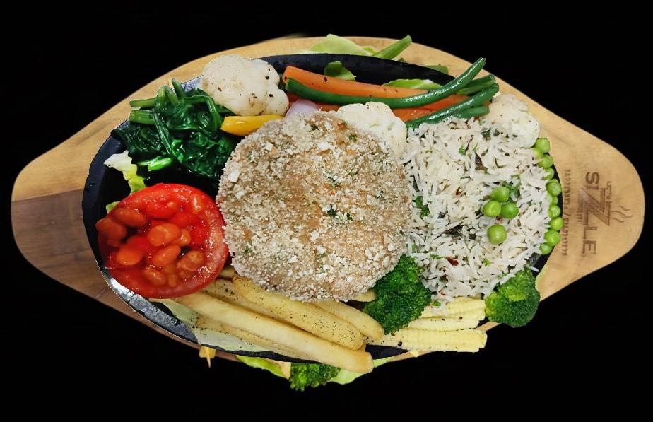 Vegan & Gltnfr Cutlet Shashlik