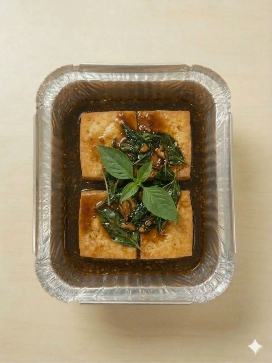 Basil Chilli Tofu 2 Piece