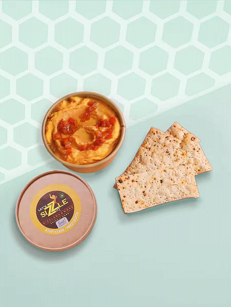 Charred Bell Pepper Hummus