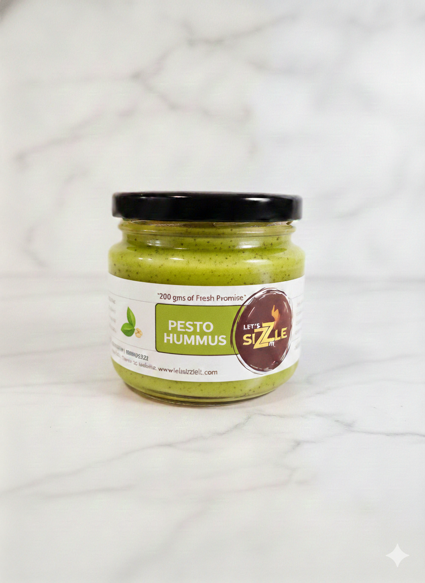 Pesto Hummus (200gms)
