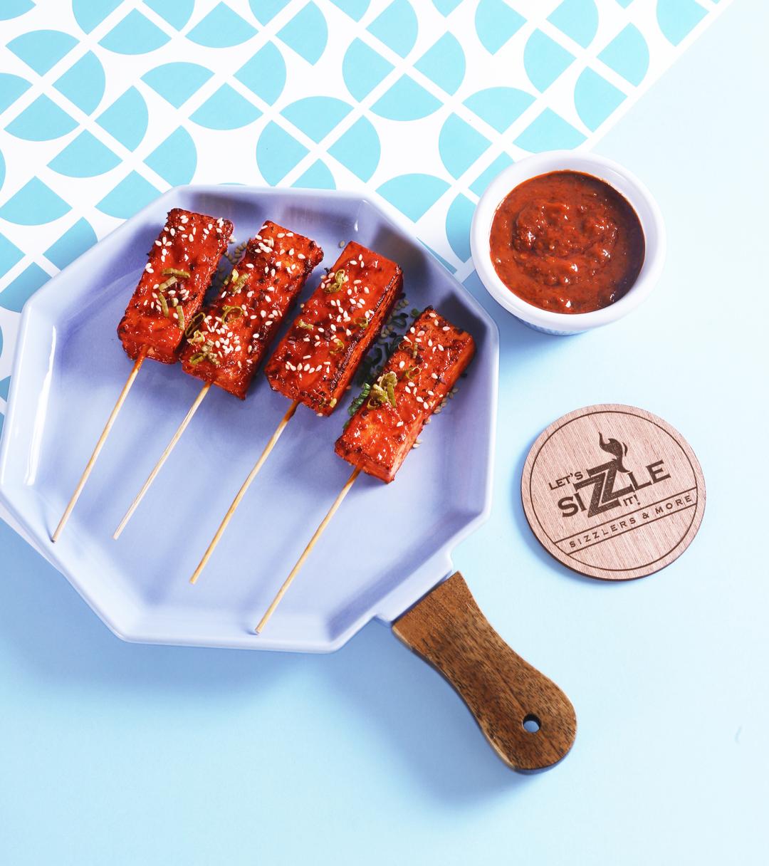 Malaysian Satay Paneer (4 Pieces)