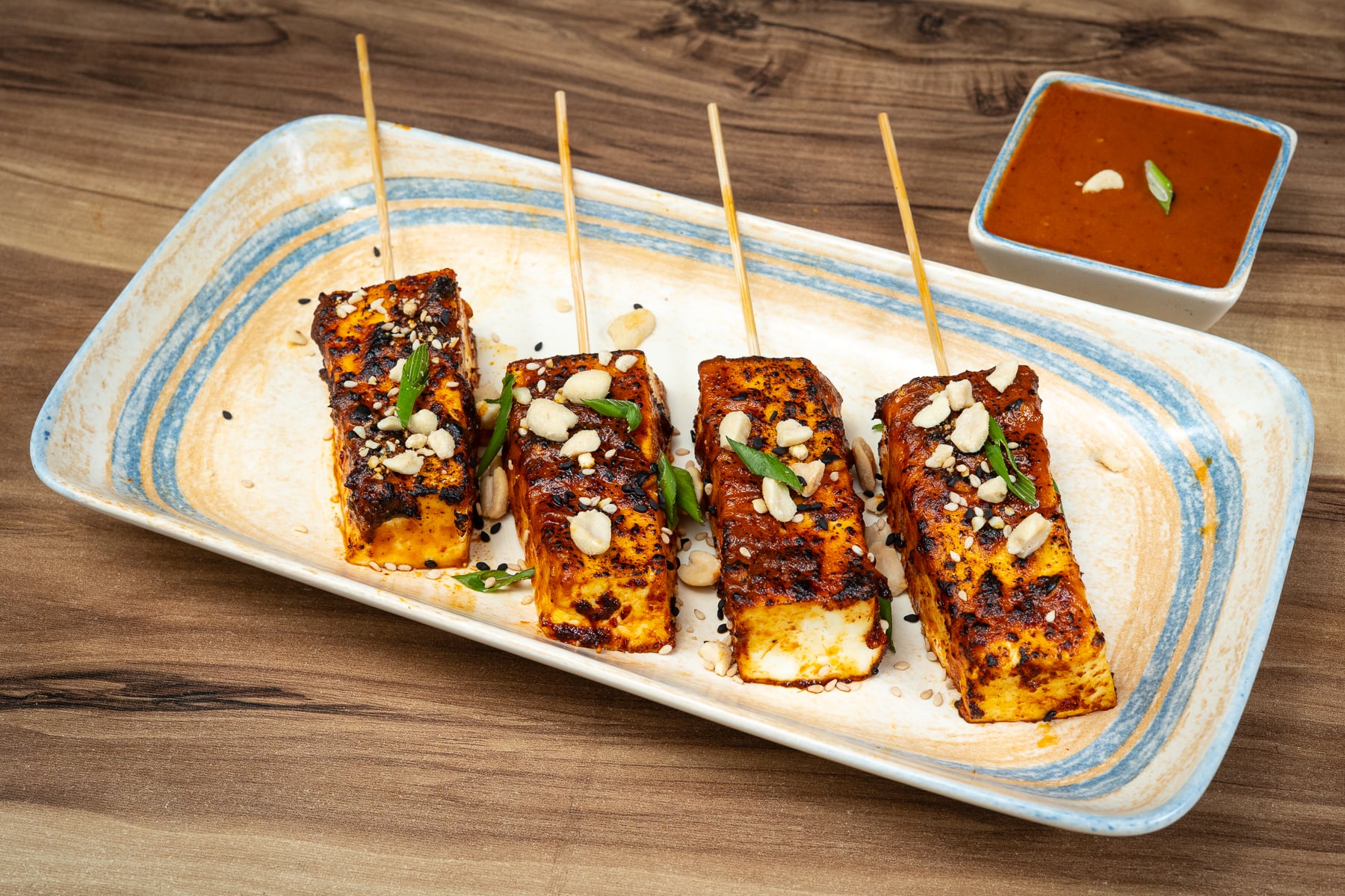Malaysian Satay Paneer