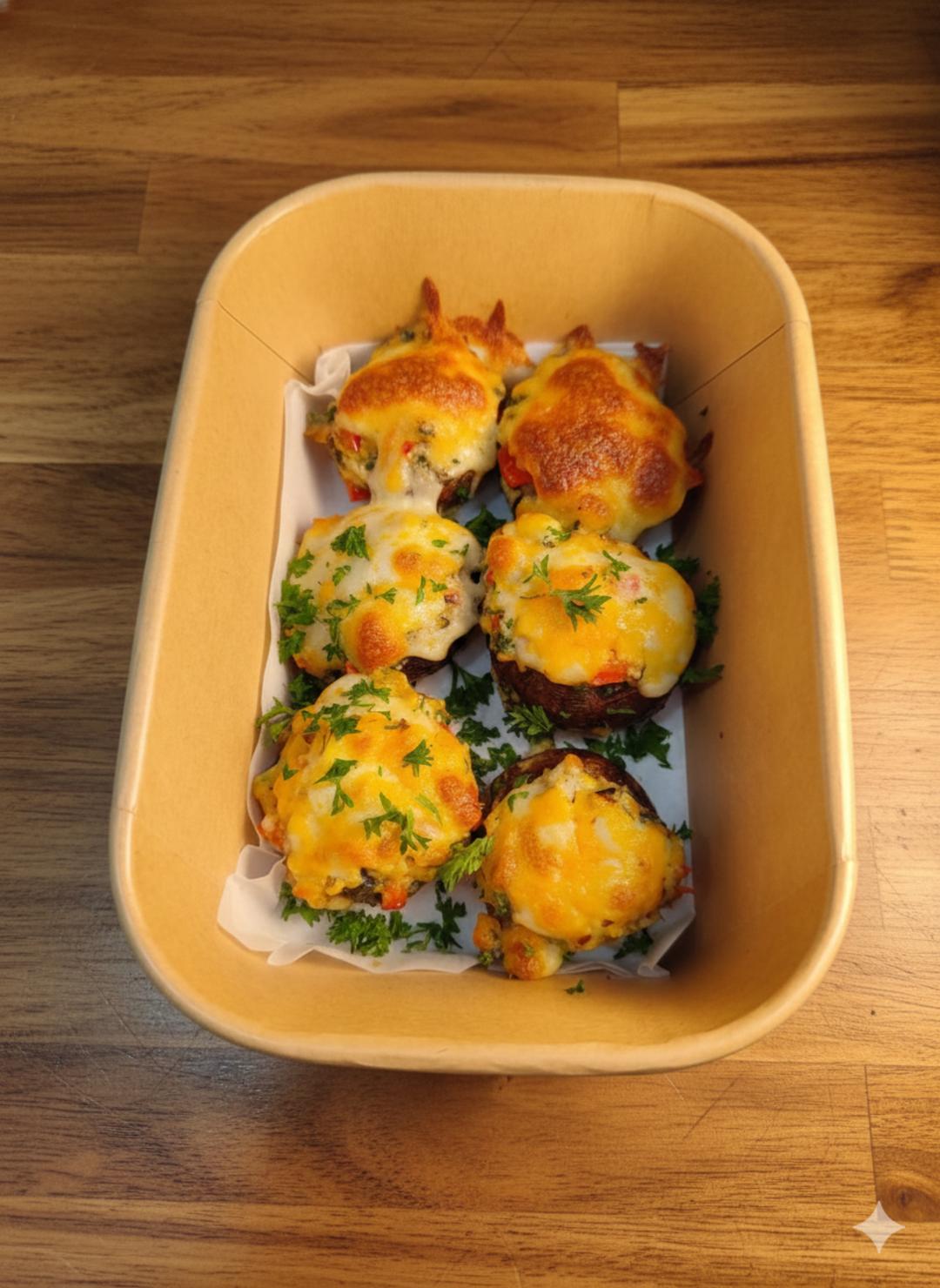 Stuffed Mushroom (6 Pieces)