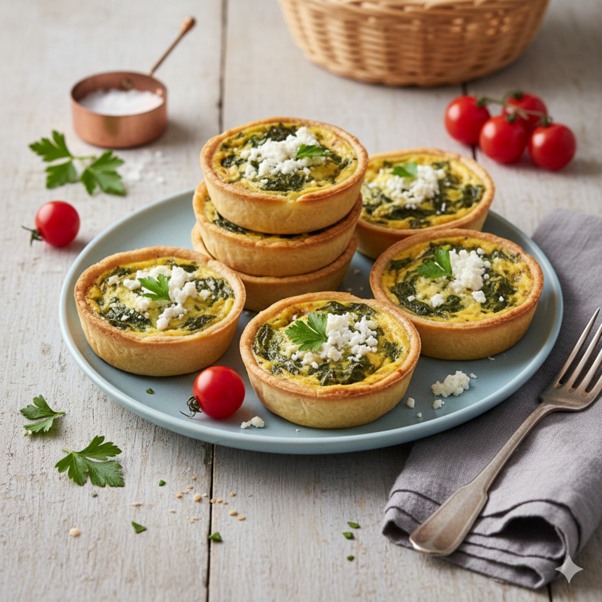 Quiche (6 Pieces)