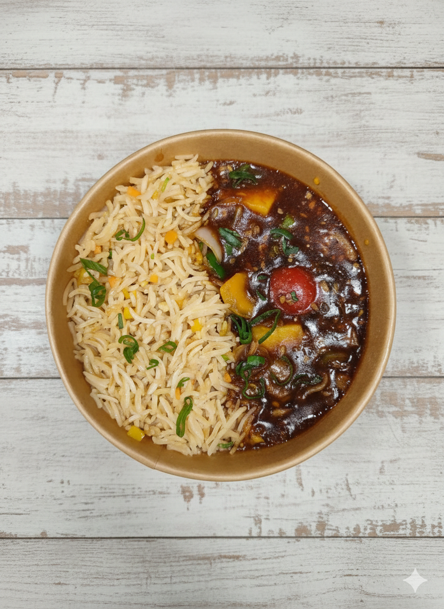 Chinese Paneer Chilli Bowl