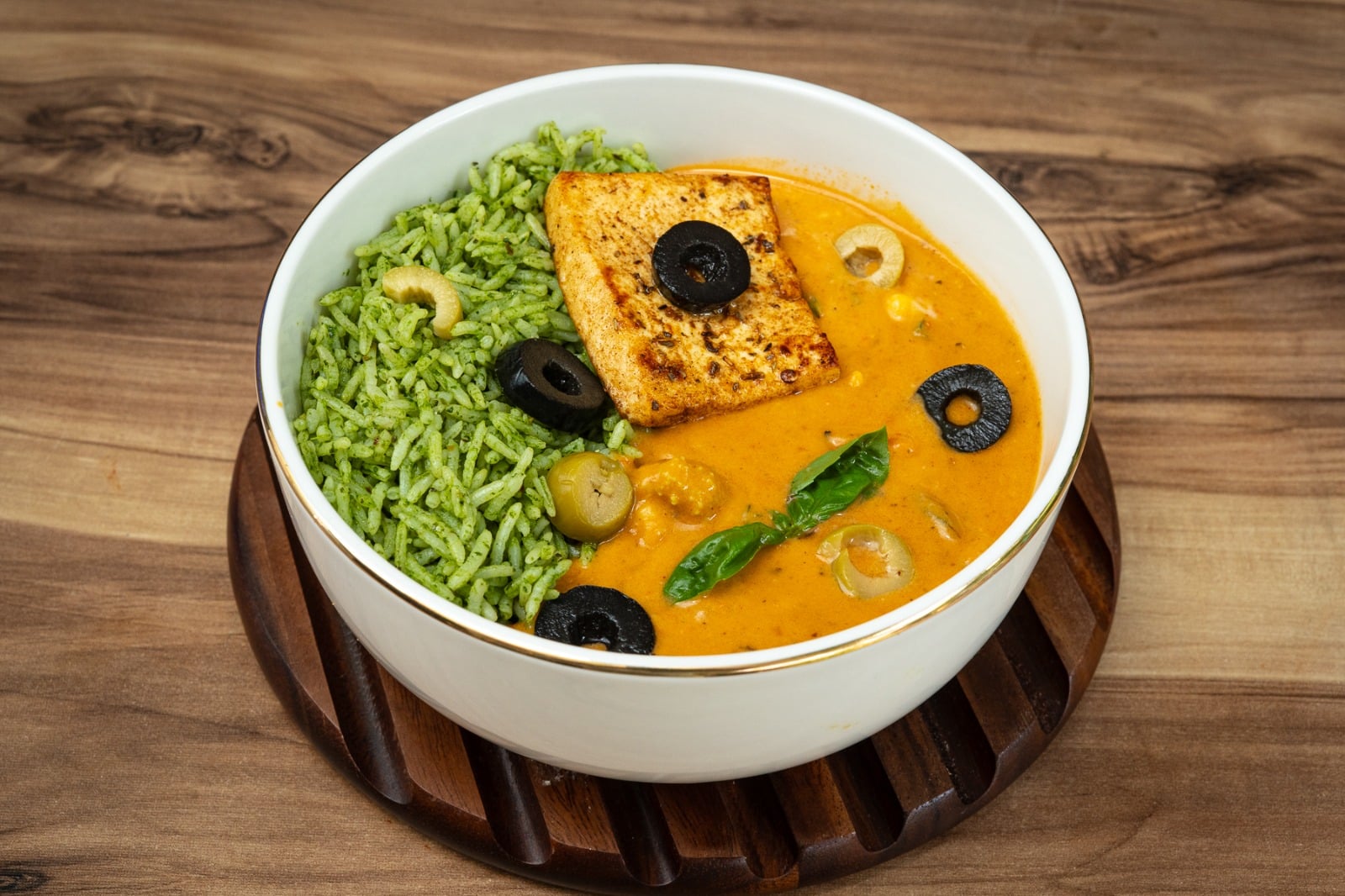 Italian Veg Paprika Rice Bowl With Paneer