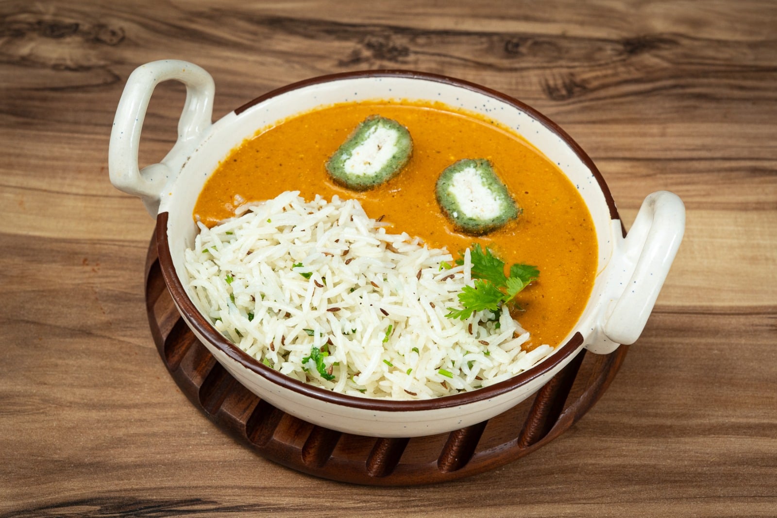 North Indian Paneer Kofta Bowl With Rice