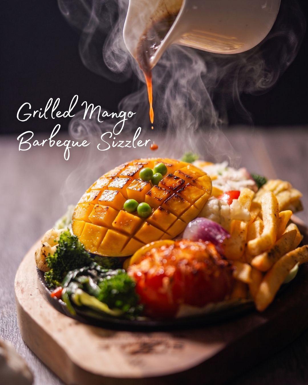 Grilled Mango Barbeque & Cutlet Sizzlers