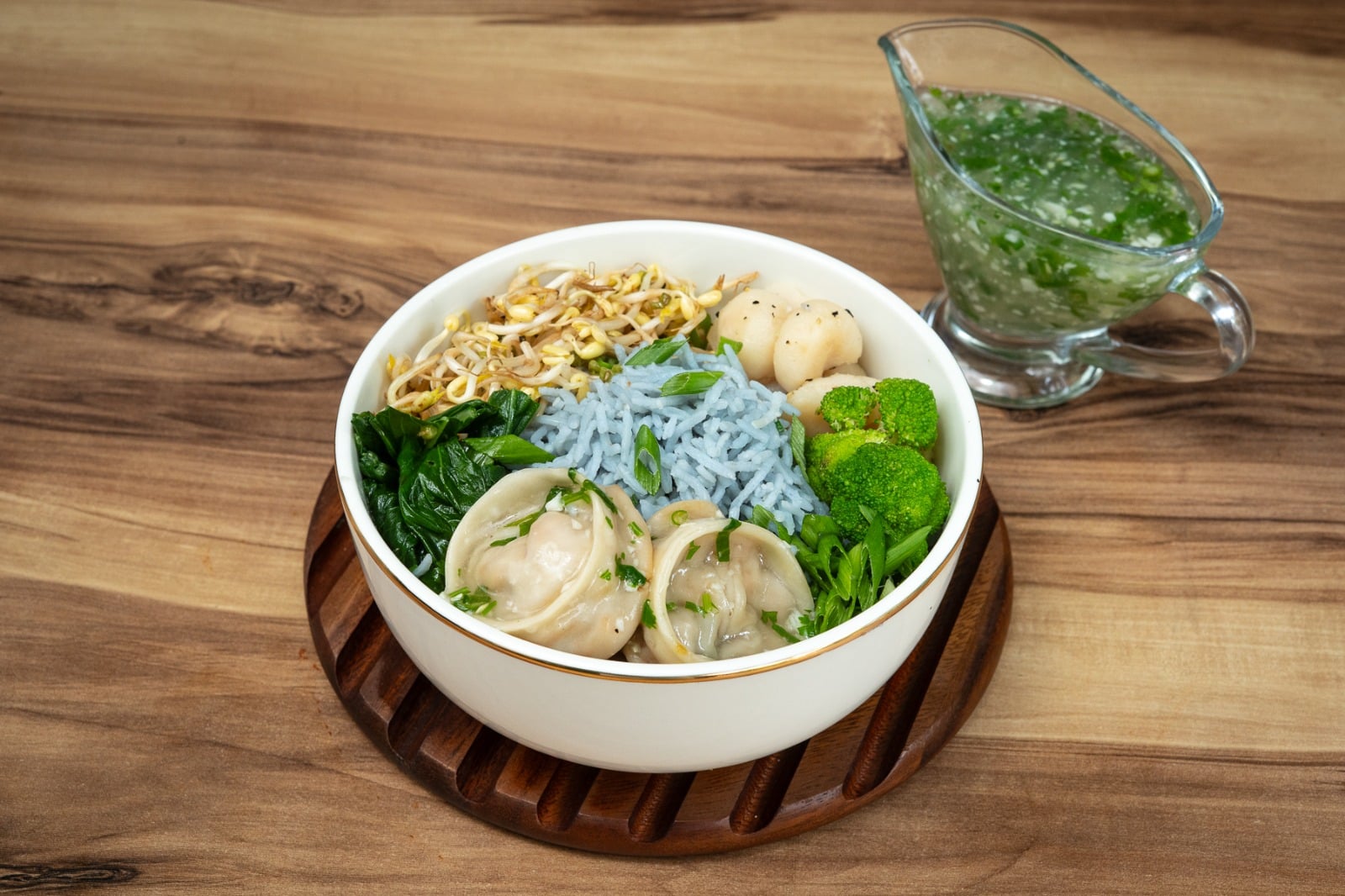Veg Dumpling Oriental Bowl